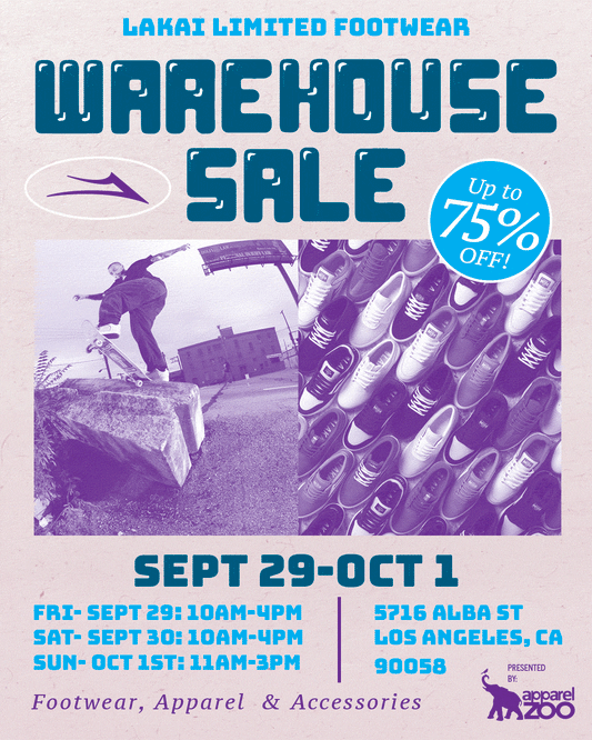 Lakai Warehouse Sale