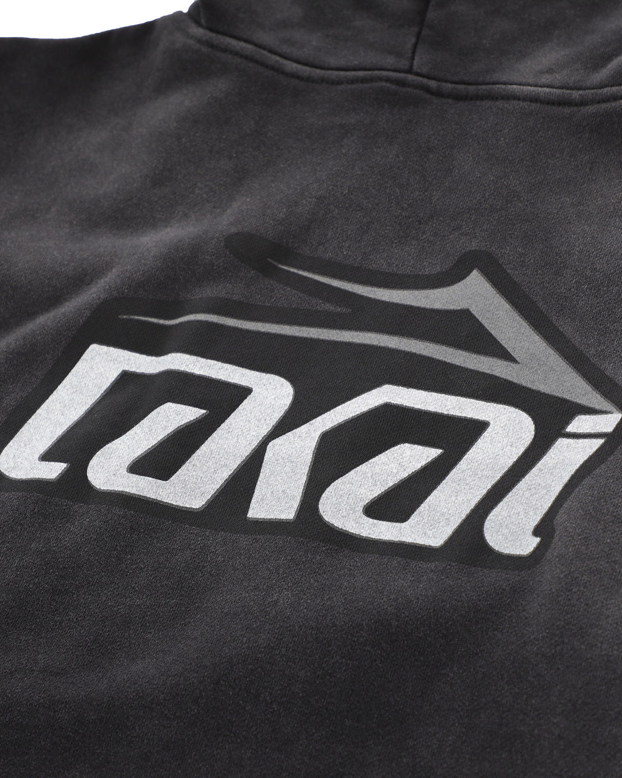 Sunfaded Pullover Hoodie - Black