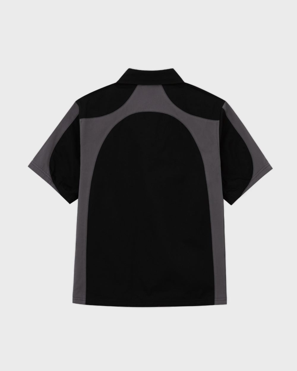 Distressed/Repaired Plaid Button Up Shirt - Multicolor