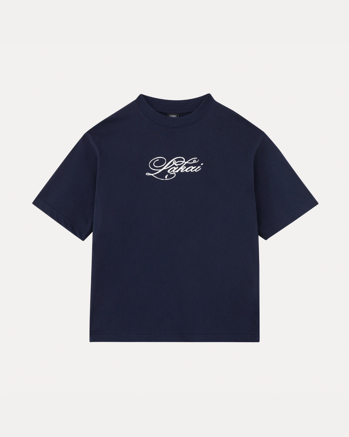 Oversized Signature Tee - Navy Blue
