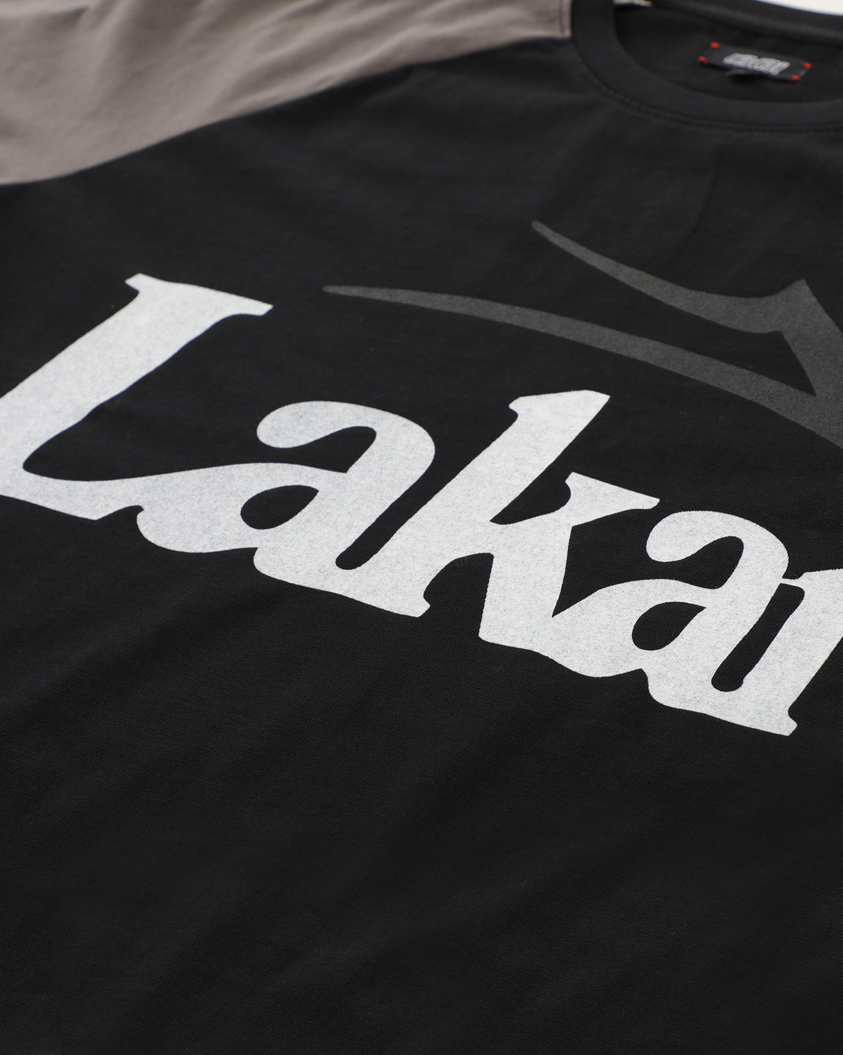 Double Layer Raglan Longsleeve - Black