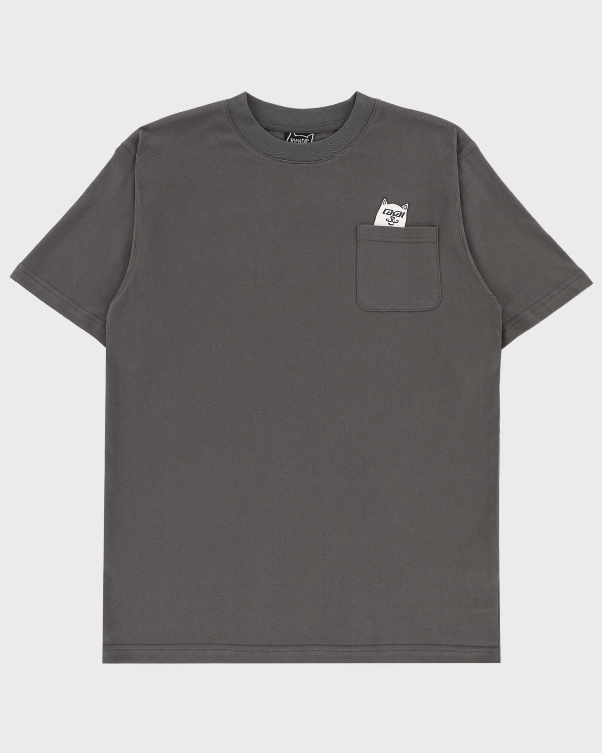 LAKAI X RIPNDIP Lord Nerm Pocket SS Tee - Dark Grey