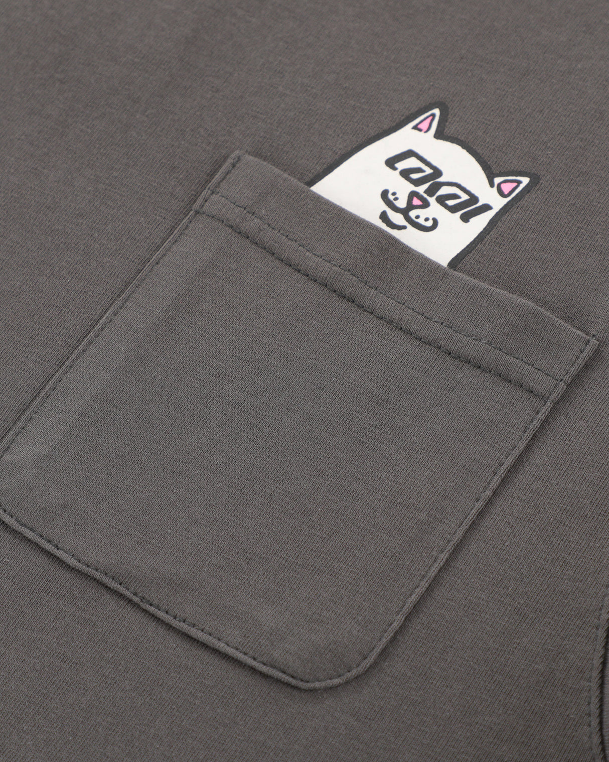 LAKAI X RIPNDIP Lord Nerm Pocket SS Tee - Dark Grey
