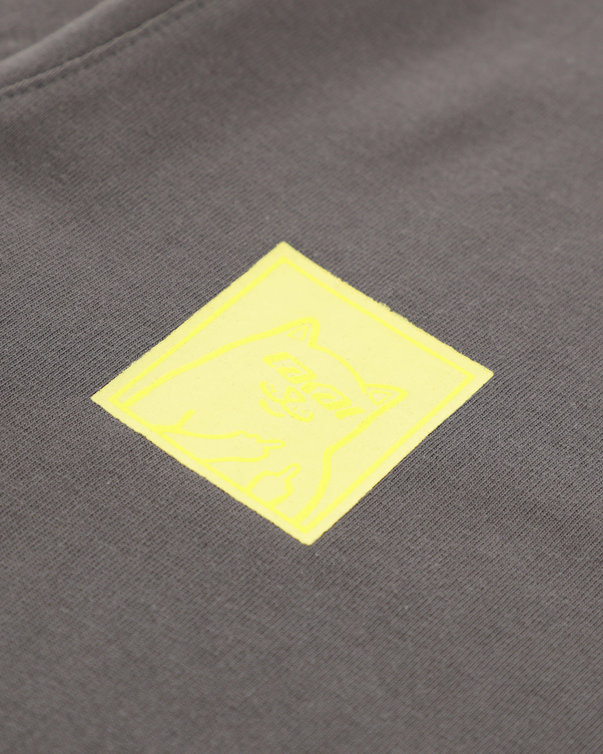 LAKAI x RIPNDIP - Pink Flame SS Tee - Gray Pink