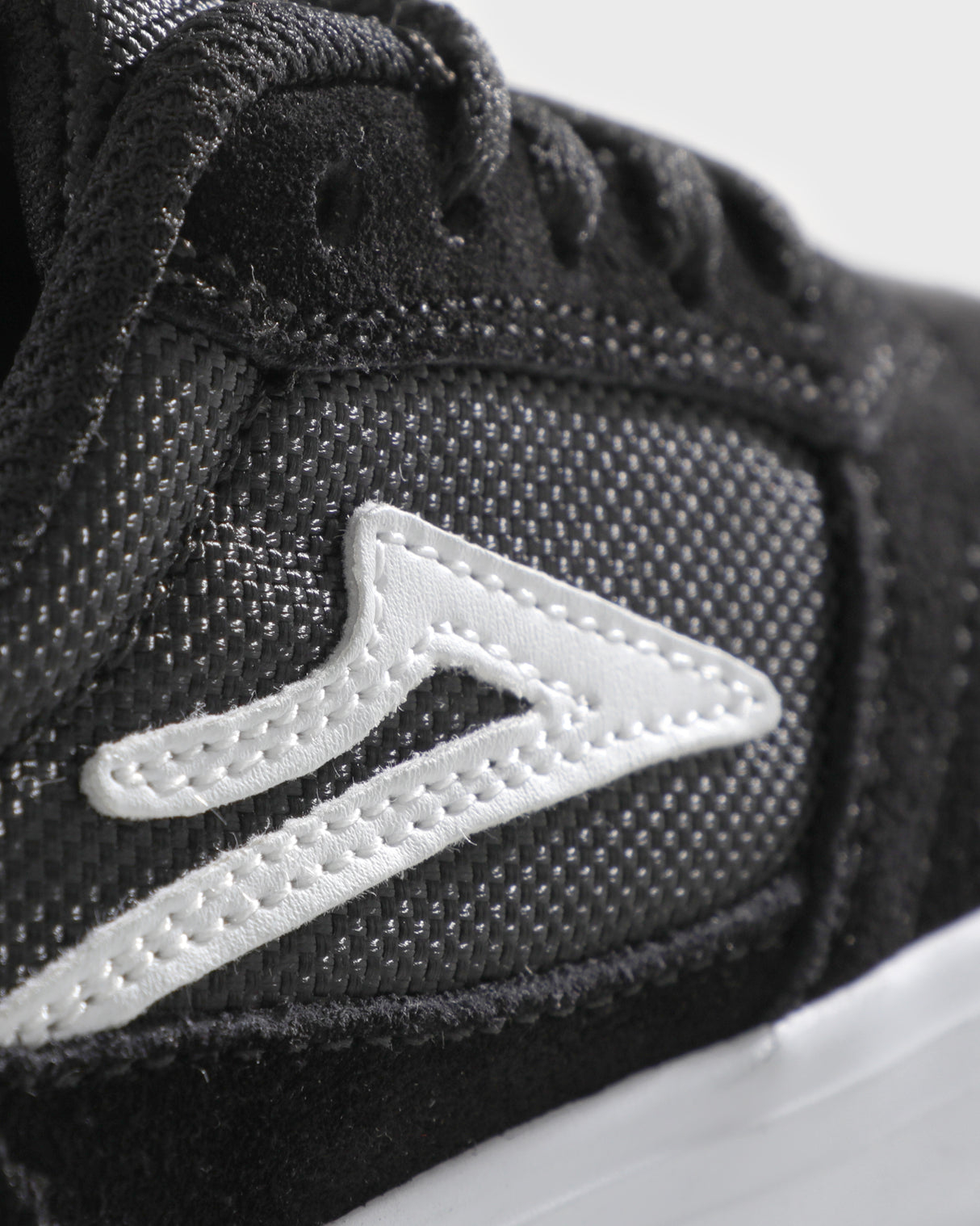 Cambridge Kids - Black/White Suede