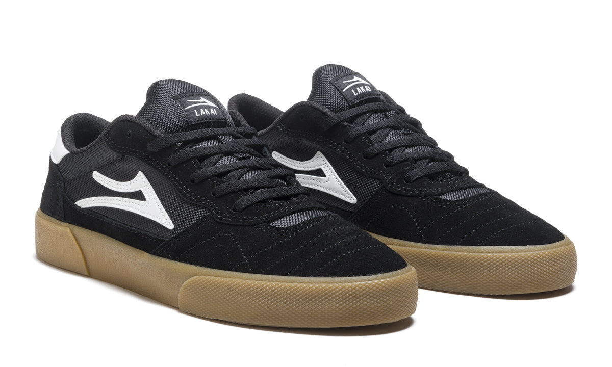 Cambridge - Black/Gum Suede - Mens Shoes - Skate Vulcanized | Lakai â Lakai Limited