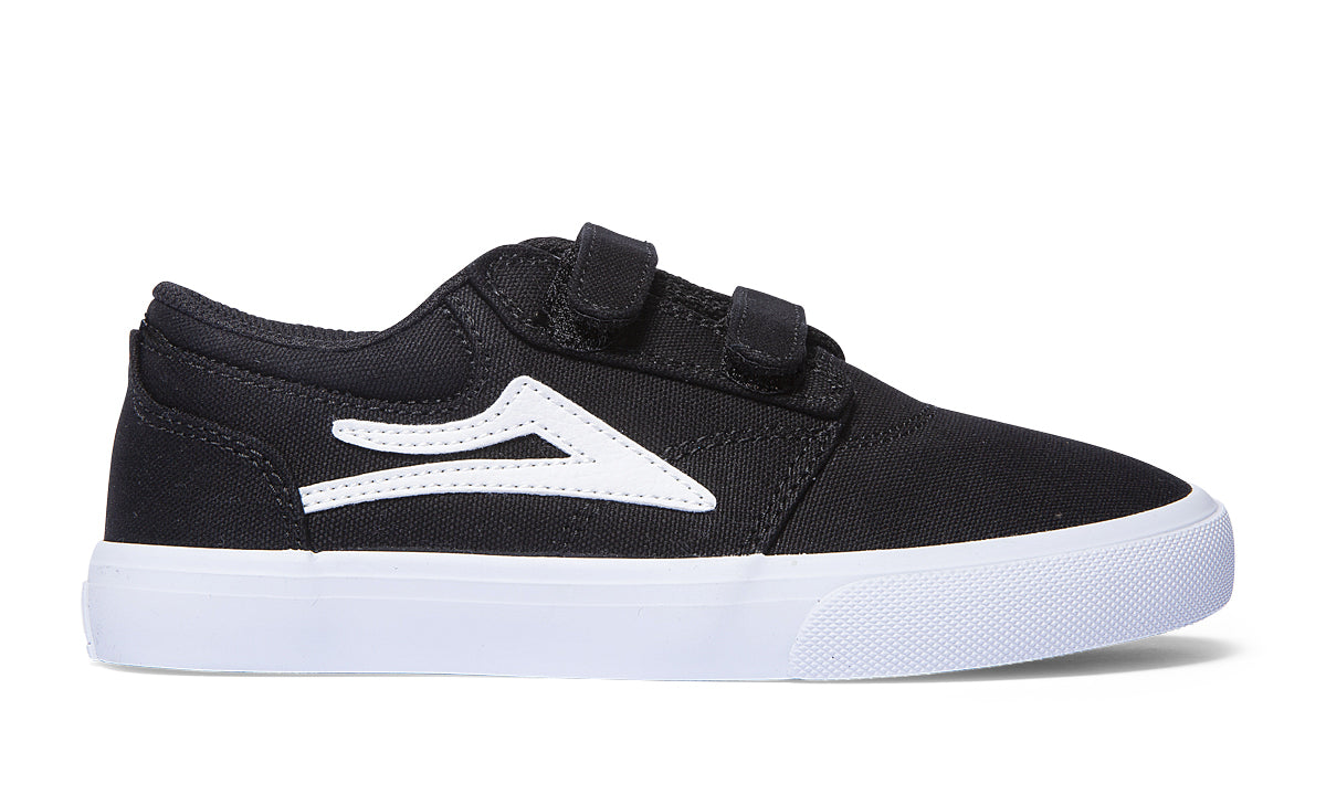 Griffin Kids - Black Canvas - Kids Shoes - Skate Vulcanized | Lakai