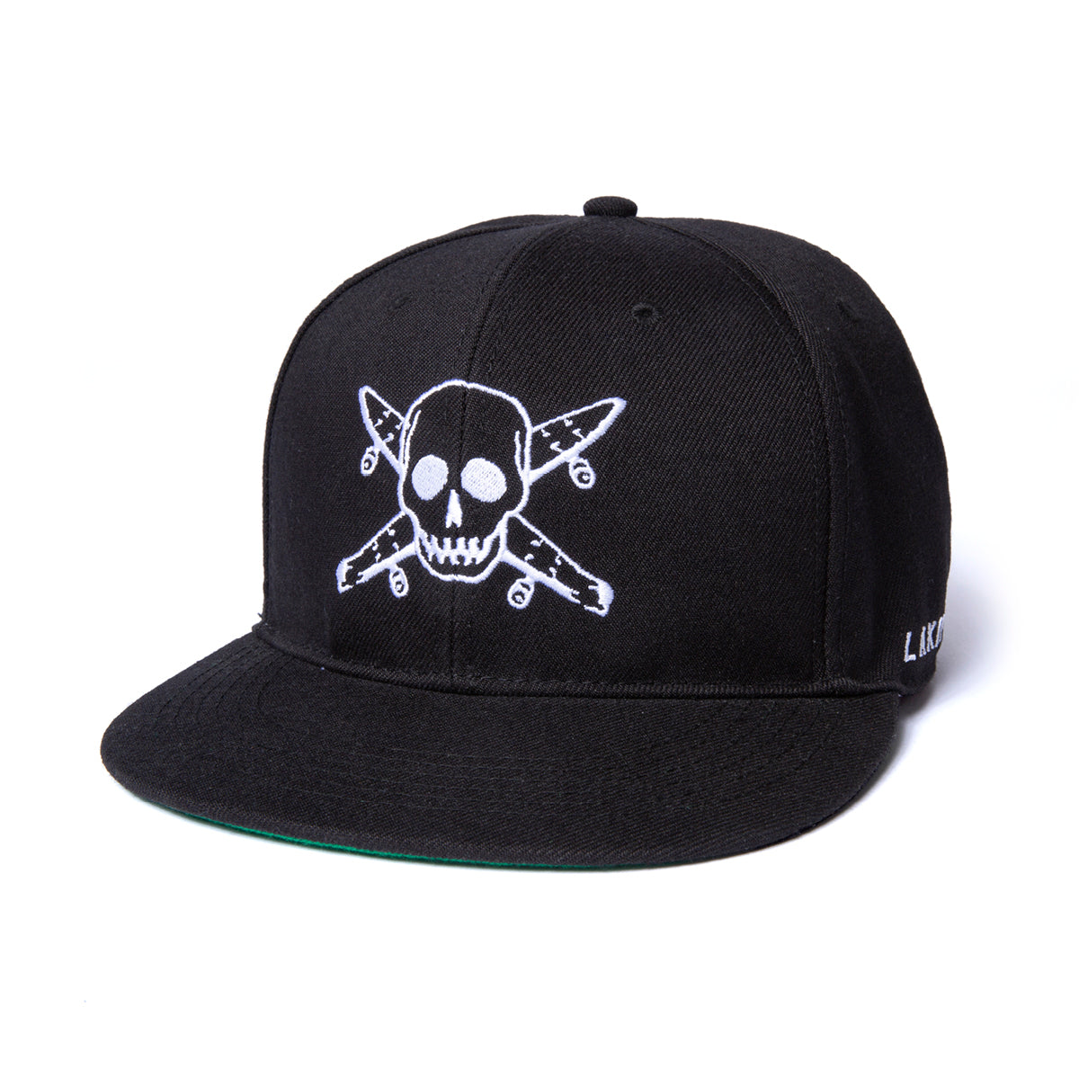 Lakai Street Pirate Fitted Hat | Black | Size 7 1/2