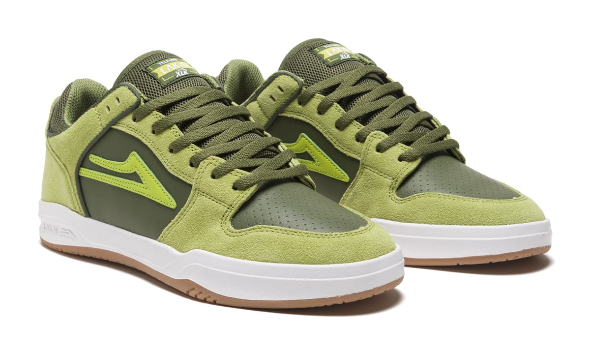 Telford Low - Green/Green Suede - Mens Shoes - Skate Cupsole ...