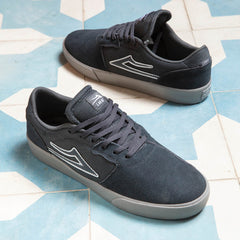 Cardiff - Charcoal Suede