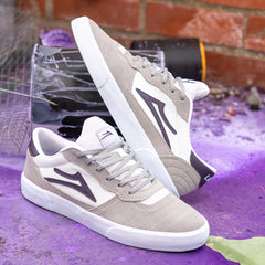 Cambridge - Grey/White Suede