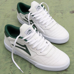 Cambridge - White/Pine Leather