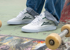 Cambridge - White/Pine Leather