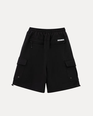 Cargo Sweatshorts - Black