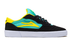 Cambridge - Black/Teal Suede