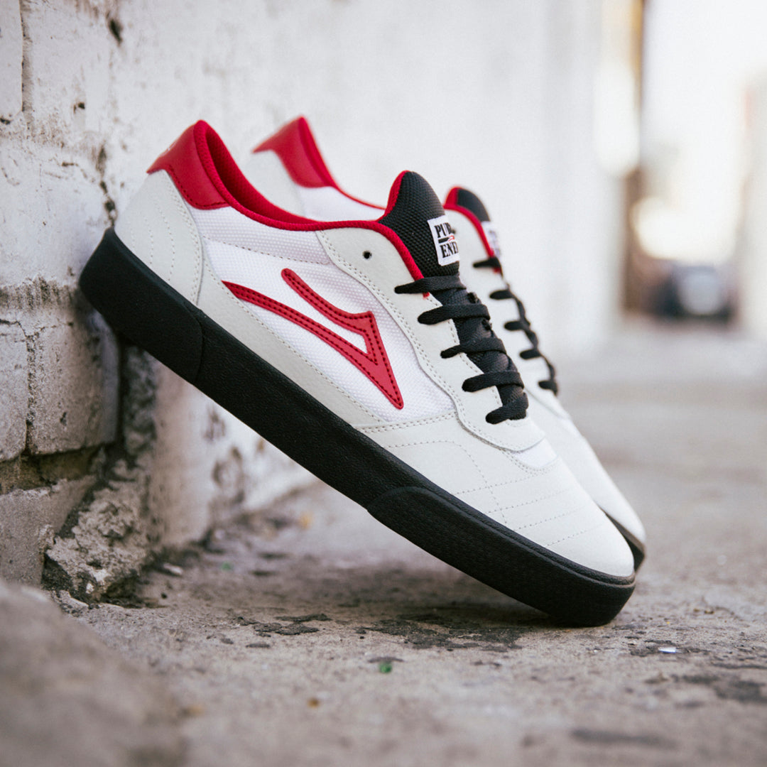 在庫一掃セール売れ筋ランキング Public - Cambridge Enemy Leather White スケートボード
