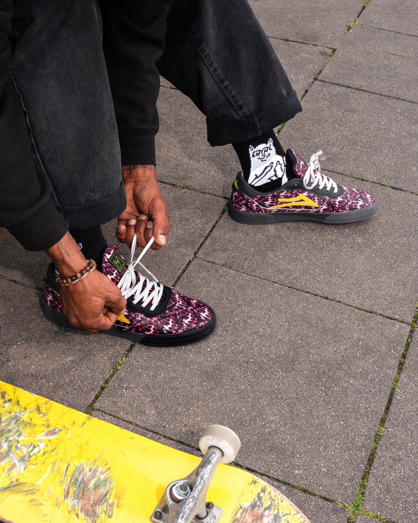 Cambridge - LAKAI x RIPNDIP Pink Flame – Lakai Limited