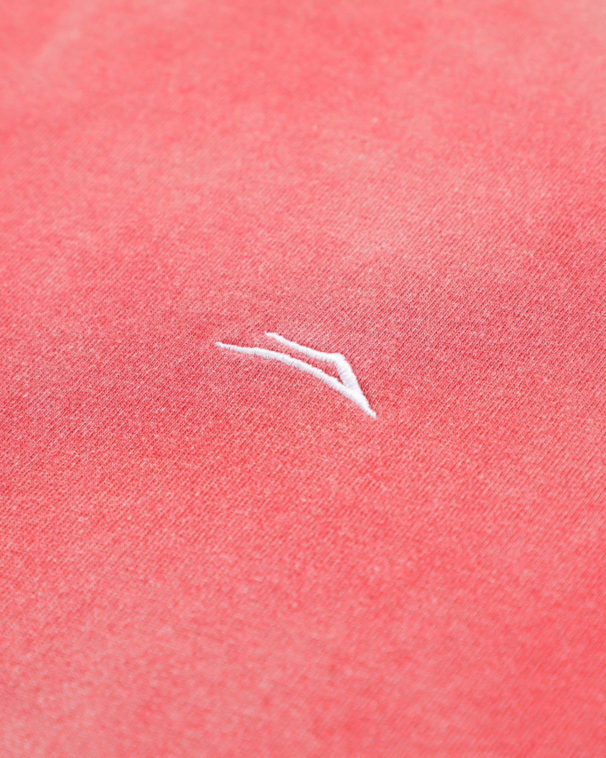 Sunfaded Cropped Boxy Tee - Red