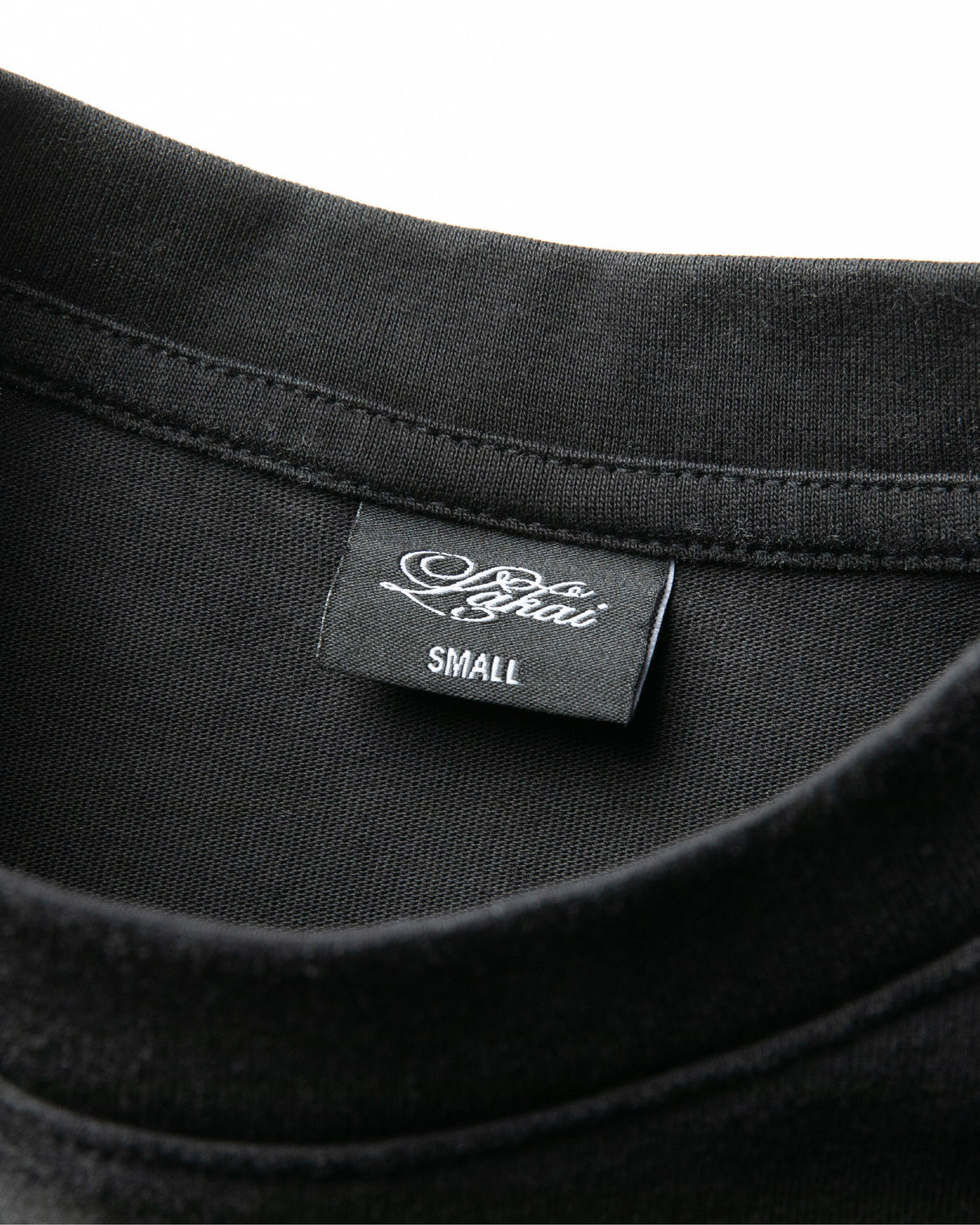 Boxy Tee Signature Print - Vintage Black