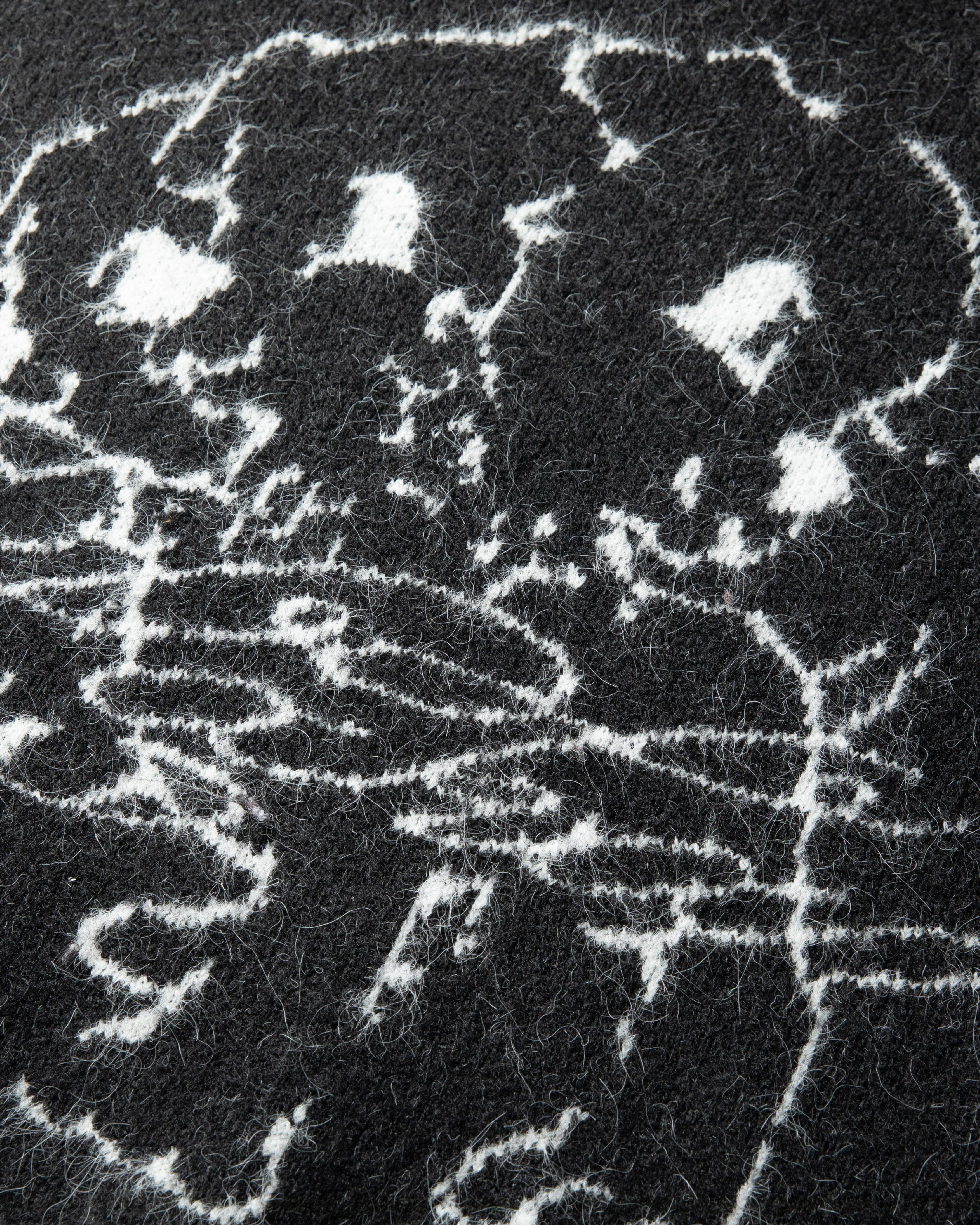 Cerberus Brushed Acrylic Sweater - Black