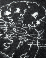 Cerberus Brushed Acrylic Sweater - Black