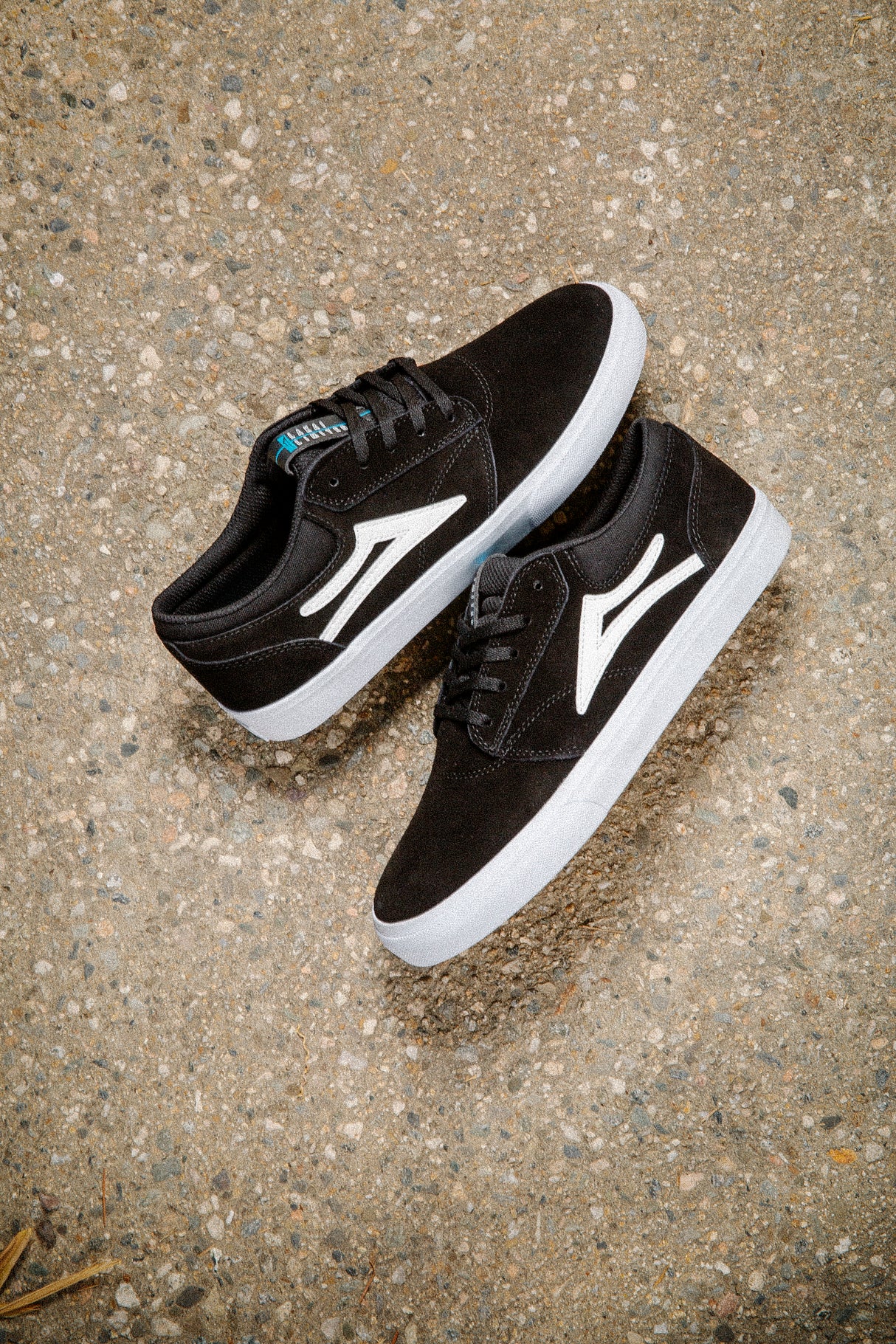 Griffin - Black Suede