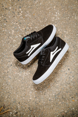 Griffin - Black Suede