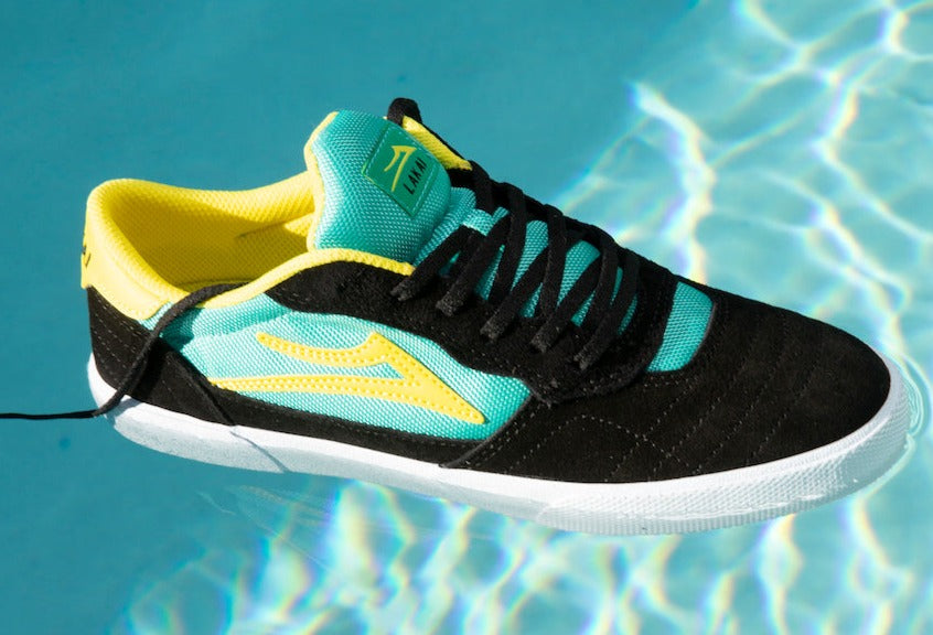 Teal and hotsell black shoes