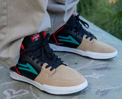Telford - Tan/Black Leather