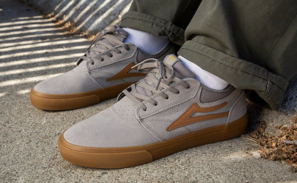 Griffin - Grey/Gum Cord Suede