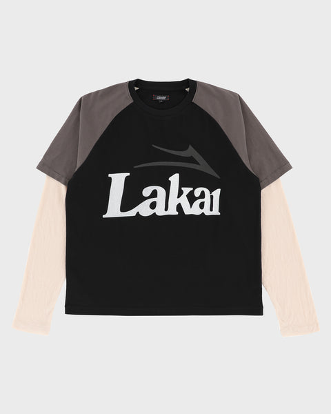 LAKAIDoubleLayerRaglanLongslee