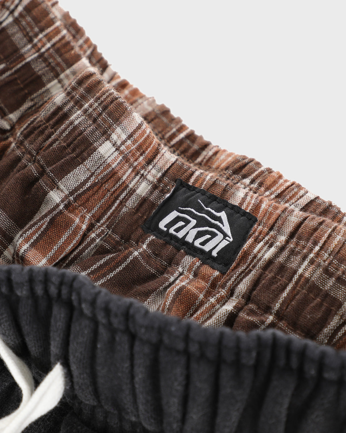 Double Waisted Sunfaded Sweatpants - Black