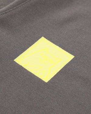 LAKAI x RIPNDIP - Pink Flame SS Tee - Gray Pink