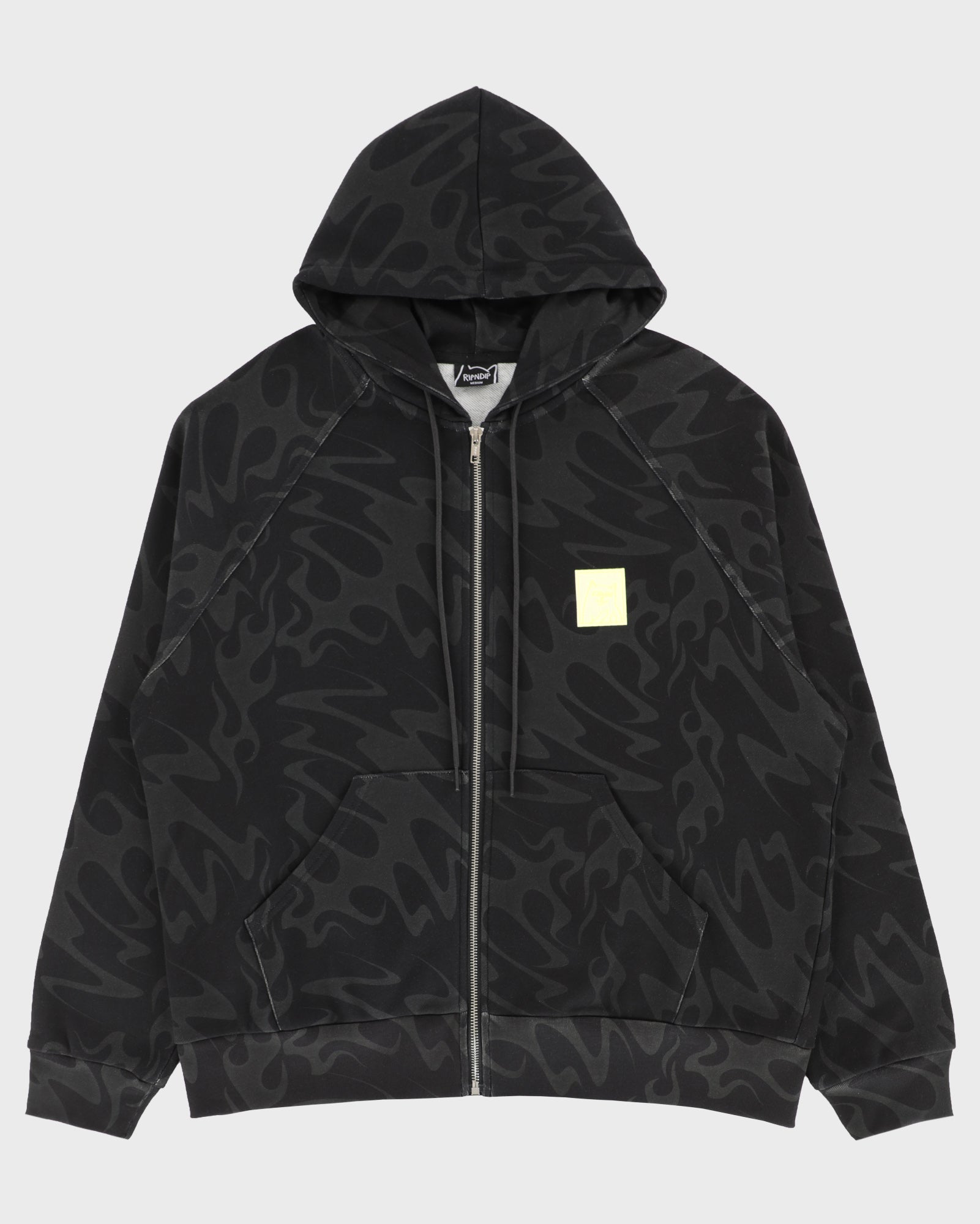 ラッキー LAKAI X RIPNDIP Flame Zipper Hoodie - Dark Grey – Lakai Limited