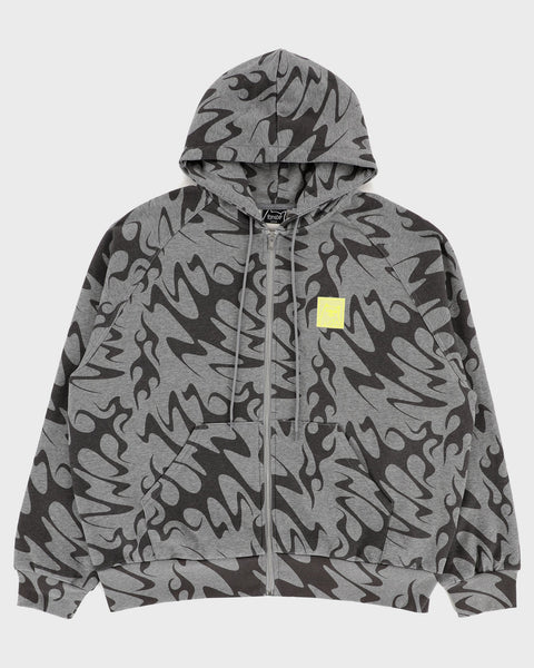 LAKAI X RIPNDIP Black Flame Zipper Hoodie - Grey – Lakai Limited