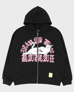 LAKAI X RIPNDIP Zipper Hoodie - Black