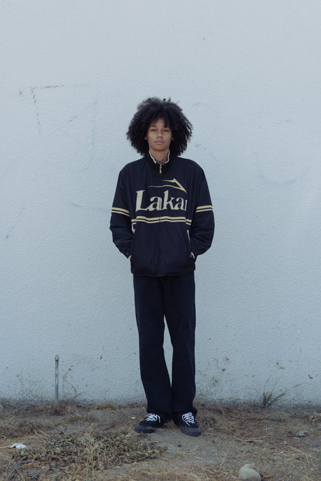 Reversible Track Jacket - Black