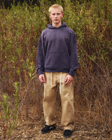 Faded Wide Leg Carpenter Pant - Khaki