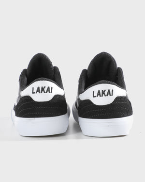 Cambridge Kids - Black/White Suede