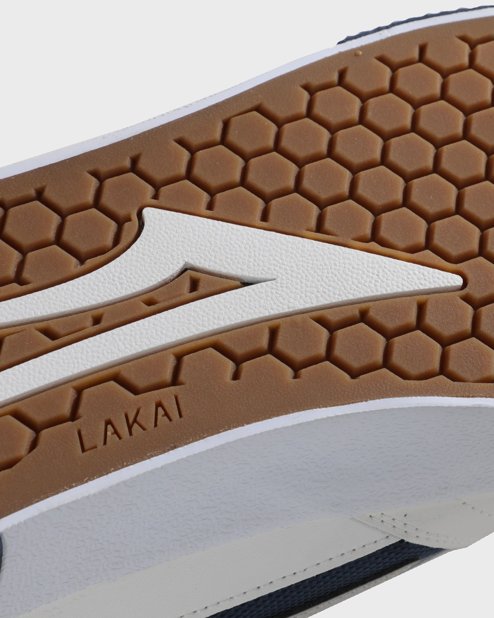 Cambridge - White Leather Navy Reflective