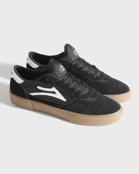 Cambridge - Black/Gum Suede