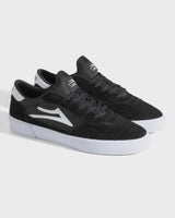 Cambridge - Black/White Suede