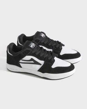 Telford Low - Black/White Leather