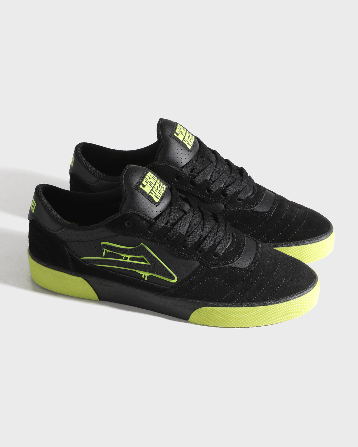 Cambridge - Lakai x Haze Wheels Acid Lime Black Crystal
