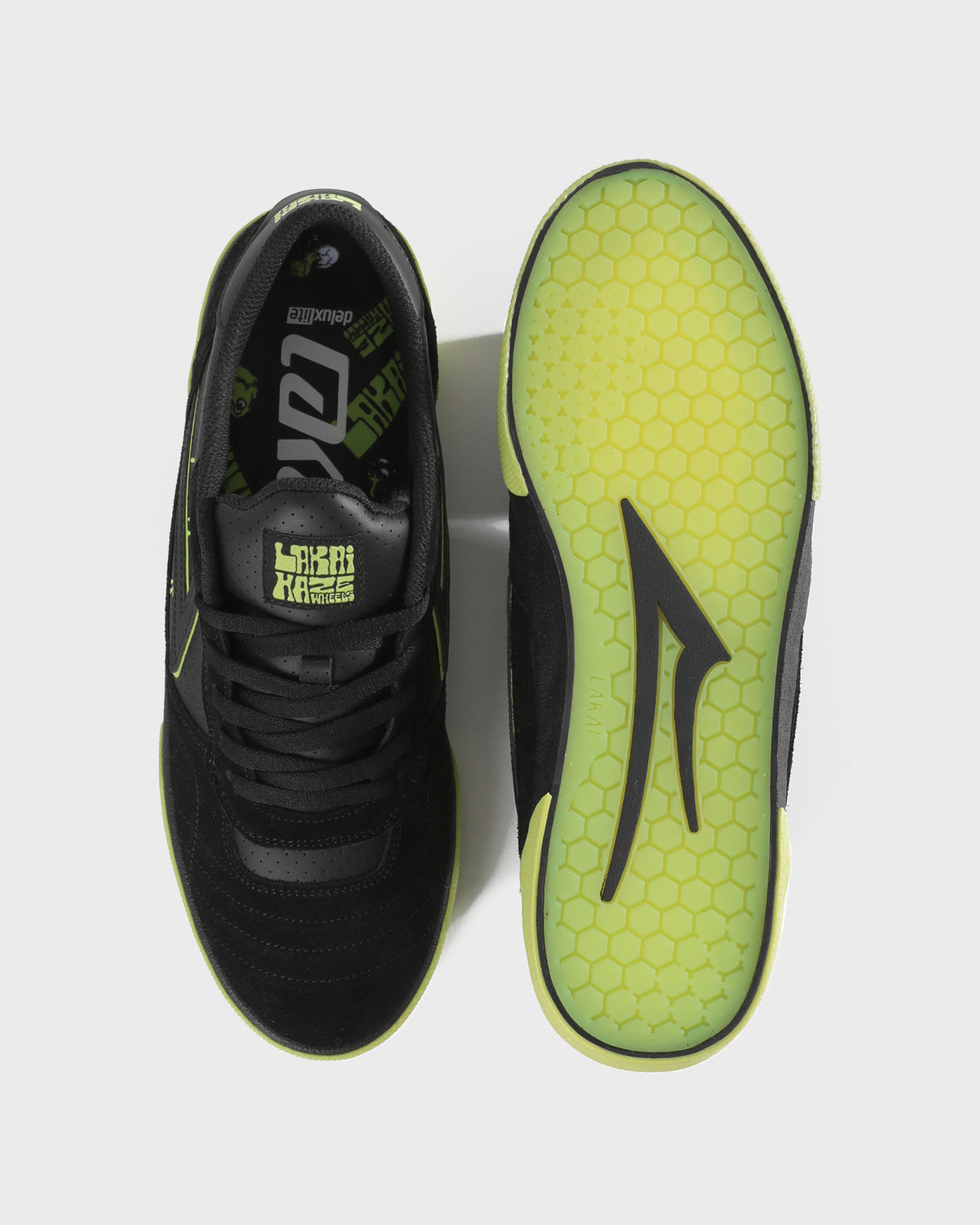 Cambridge - Lakai x Haze Wheels Acid Lime Black Crystal