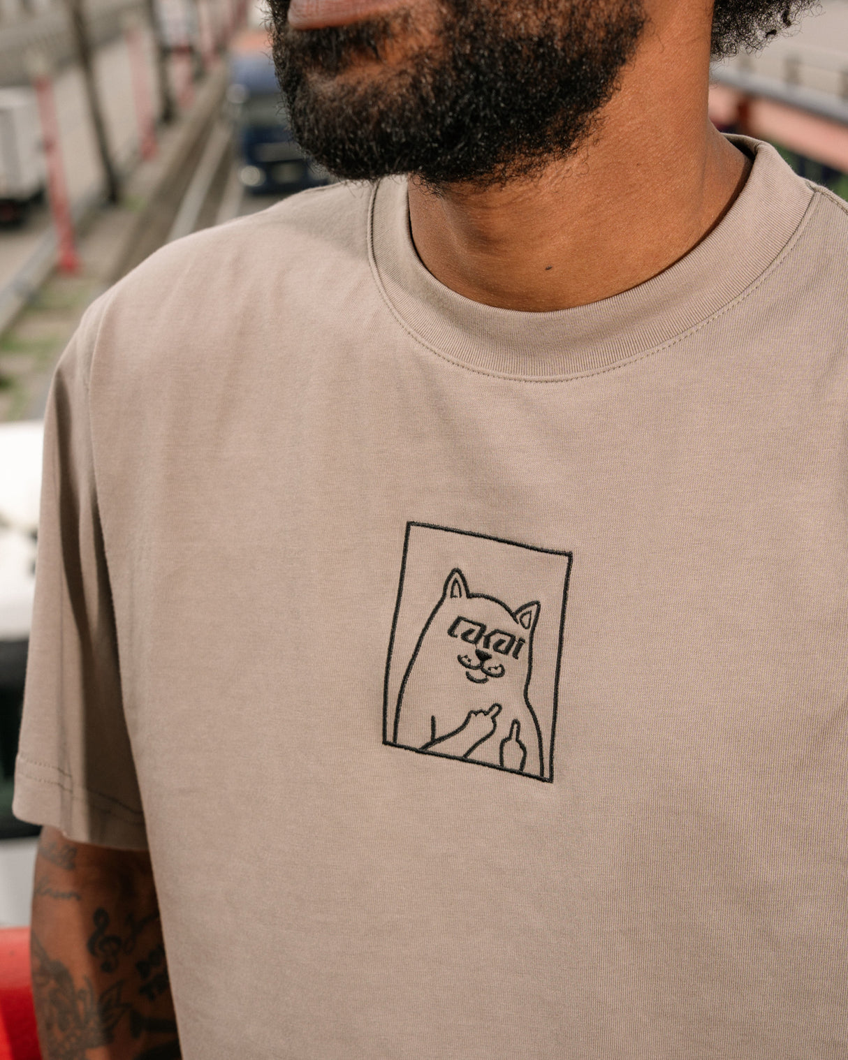 LAKAI X RIPNDIP Lord Nerm SS Tee - Grey