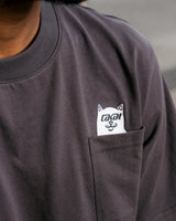 LAKAI X RIPNDIP Lord Nerm Pocket SS Tee - Dark Grey