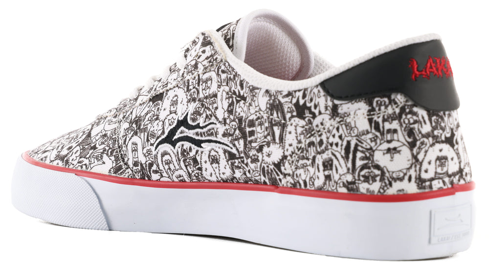 Manchester - White Canvas Print