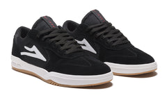 Atlantic - Black/White Suede