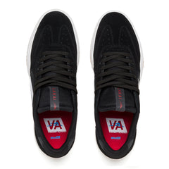 Atlantic - Black/White Suede